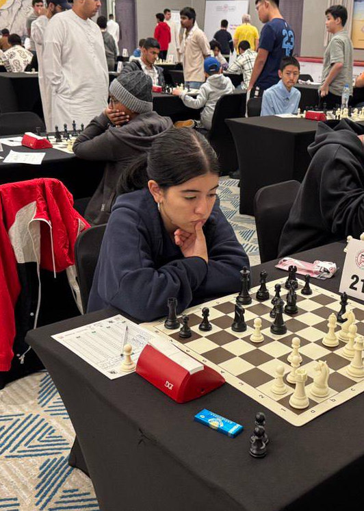 Mumtozbegim Mansurova - SkyChess Academy champion